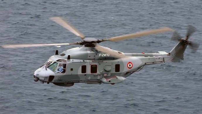 NATO askeri helikopteri denizde kayboldu