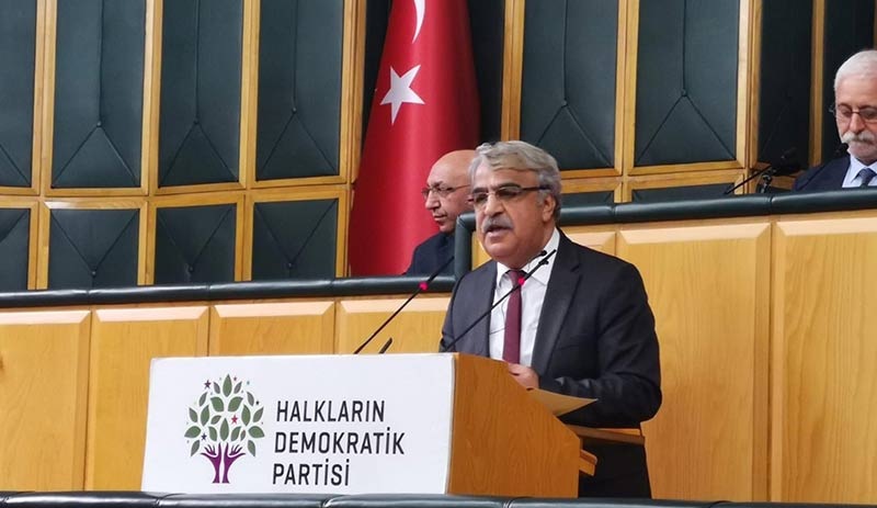 HDP Eş Genel Başkanı Sancar: Bu iktidarın zihniyeti darbeciliktir