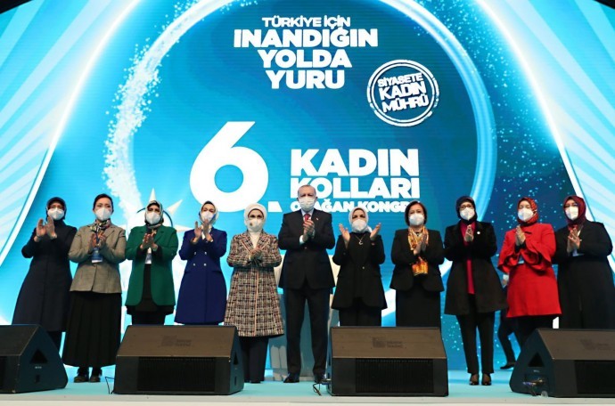 Erdoğan: Bugün Türkiye’de kadının adı varsa AK Parti’nin sayesinde
