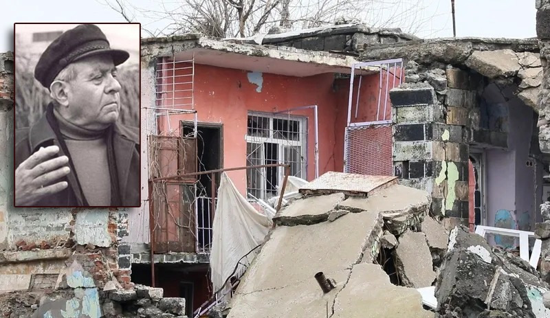Ahmed Arif’in Sur’daki evinin yıkıldığı ortaya çıktı