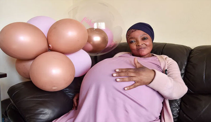 Güney Afrikalı kadın tek seferde 10 bebek dünyaya getirdi