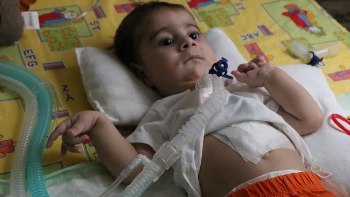 SMA hastası Şervan bebek için dayanışma çağrısı