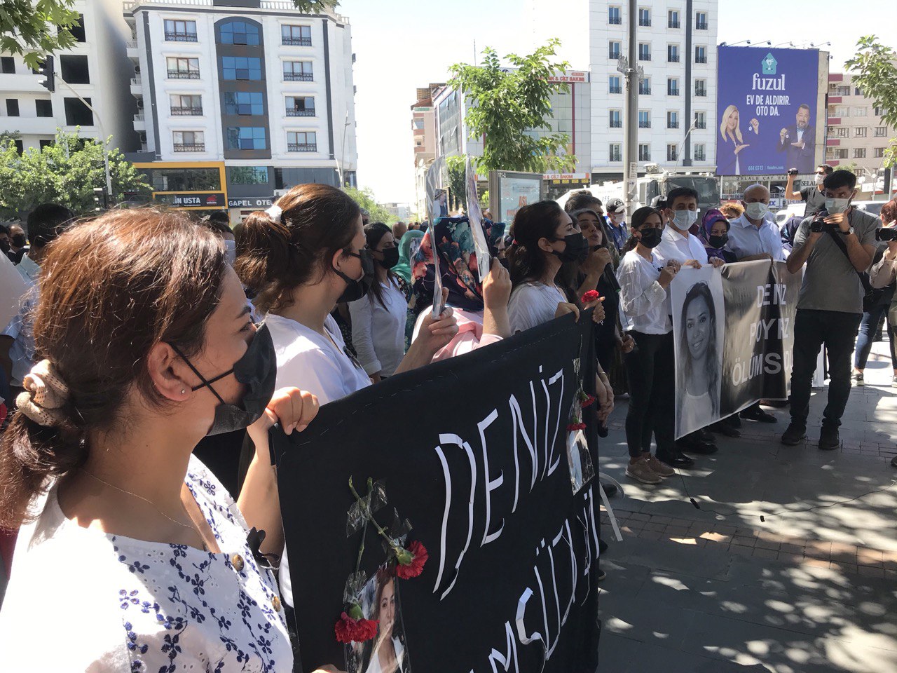 Deniz Poyraz’ın katledilmesi Batman’da protesto edildi