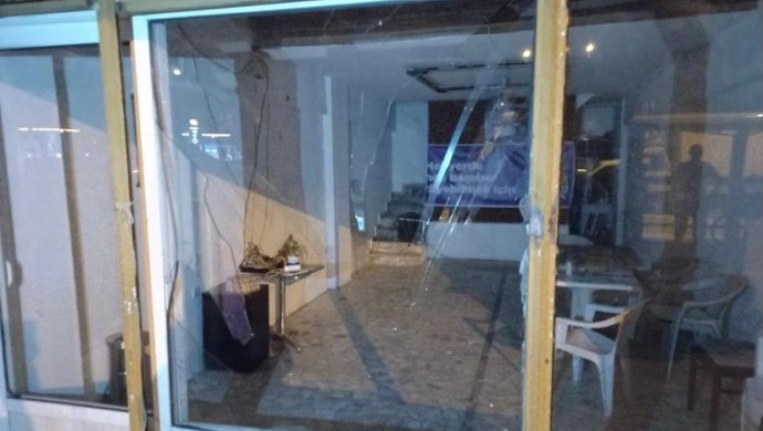 HDP ilçe binasına bir ayda ikinci saldırı