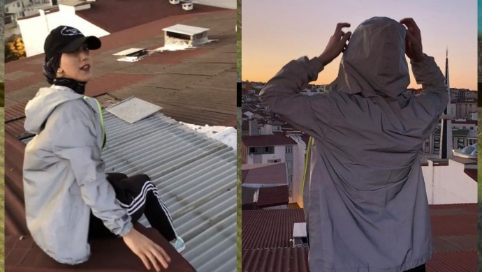Tiktok videosu çekmek için çıktığı çatıdan düştü