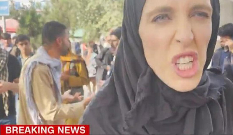 Taliban üyeleri CNN ekibine saldırdı