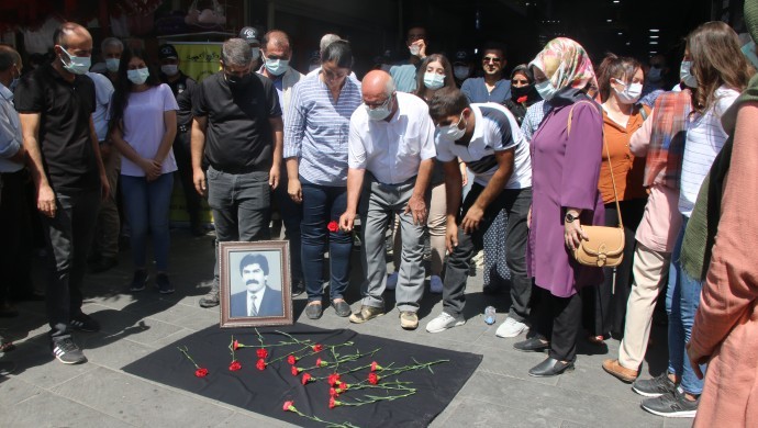 Mehmet Sincar katledildiği yerde anıldı