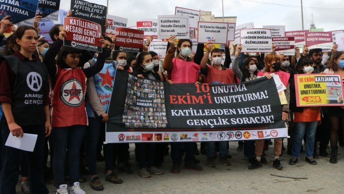İstanbul’da 10 Ekim Katliamı anması
