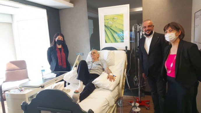 HDP Eş Genel Başkanı Buldan, Türk’ü ziyaret etti