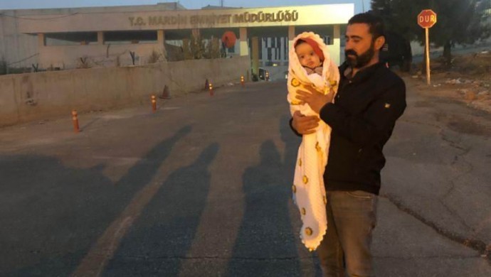 4 aylık bebeği olan Batırhan serbest bırakıldı
