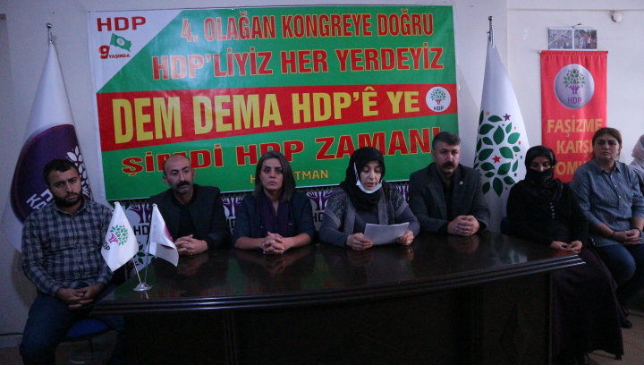 HDP Batman İl Örgütü Kongre Startı Verdi