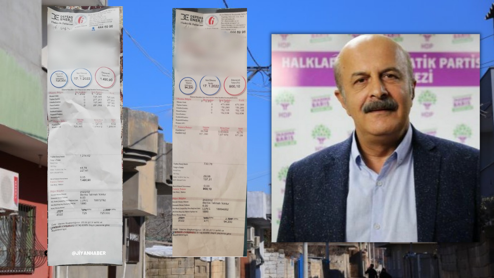 HDP’li Necdet İpekyüz, DEDAŞ’ın yurttaşlara kestiği yüksek faturaları meclise taşıdı