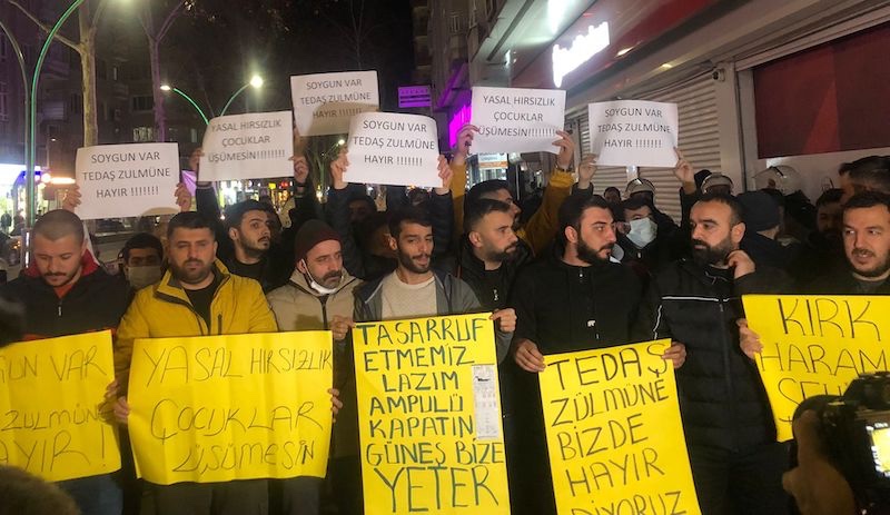 Diyarbakır’da esnaf sokağa çıktı: TEDAŞ kamulaştırılsın