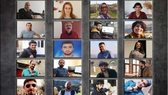 Tutuklanan 16 gazeteci dünya basınında: Kürt medyası susturulmak isteniyor