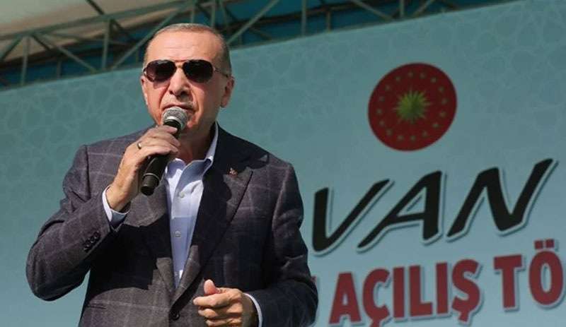 Van’da konuşan Erdoğan, 1982’de kurulan üniversite için ‘Biz kurduk’ dedi