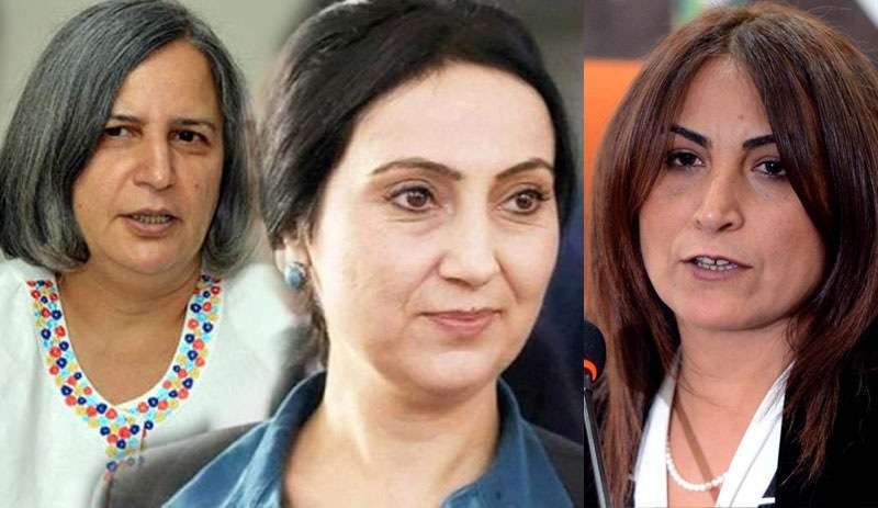 Pervin Buldan ve Mithat Sancar tutuklu siyasetçiler Yüksekdağ, Kışanak ve Tuğluk’u ziyaret etti