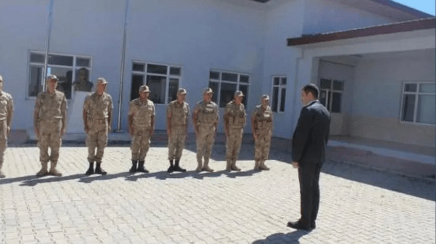 Askeri törenle karşılanan AKP’li il başkanı: Askerliğimi Cizre’de yaptım