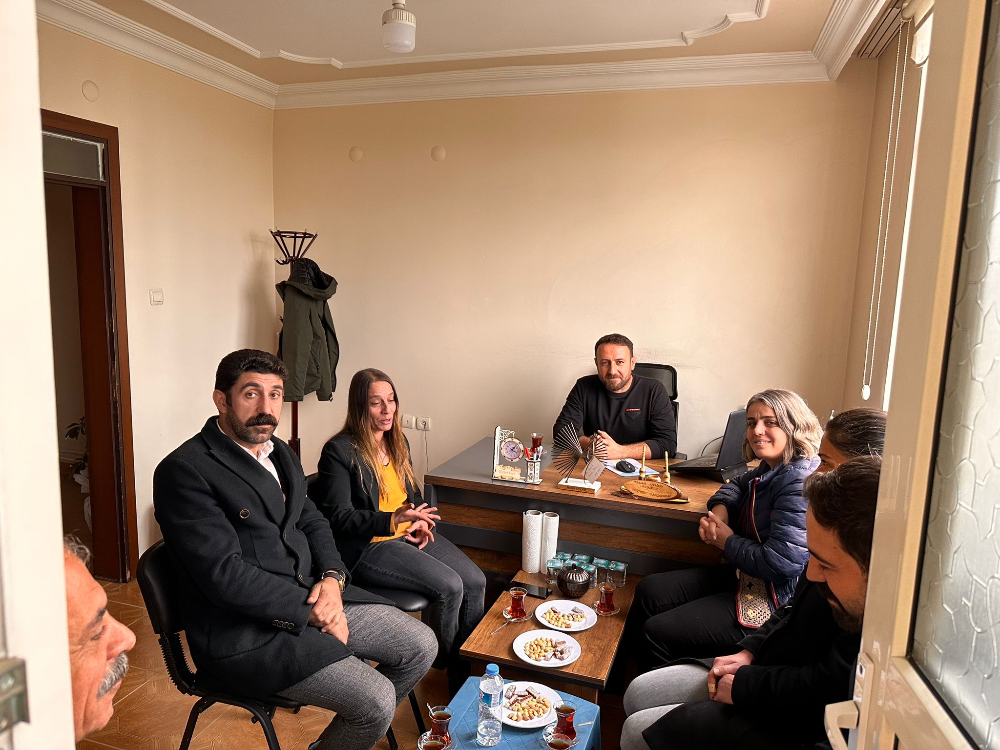 HDP’li heyetten Tekstil İşçileri Sendikasına ziyaret
