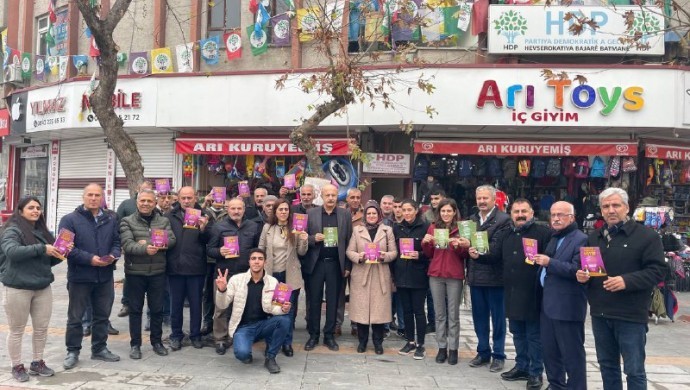 HDP Batman’da savaşa ve yoksulluğa karşı miting yapacak