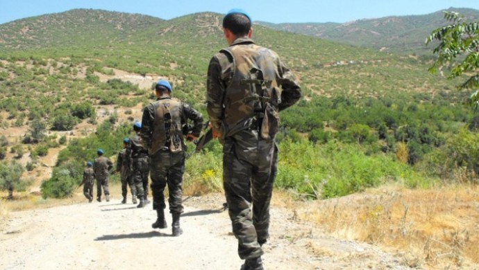 Diyarbakır kırsalında askeri operasyon