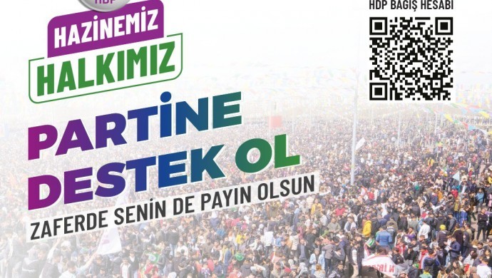 HDP’den Sanal medyada ‘Hazinemiz halkımızdır’ kampanyası