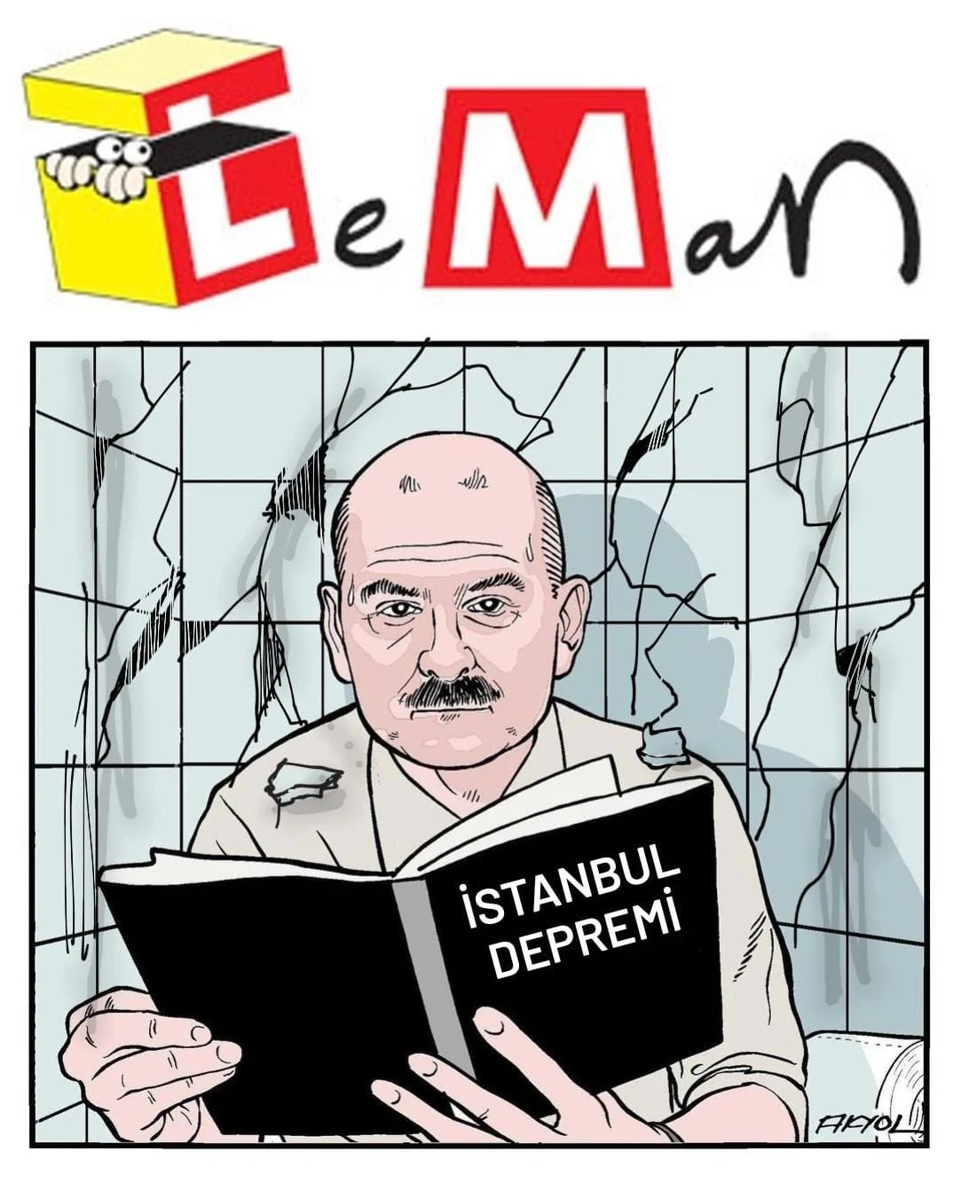 LeMan’ın bu haftaki kapağı Süleyman Soylu: Bizim hazırlığımız İstanbul depremiydi…