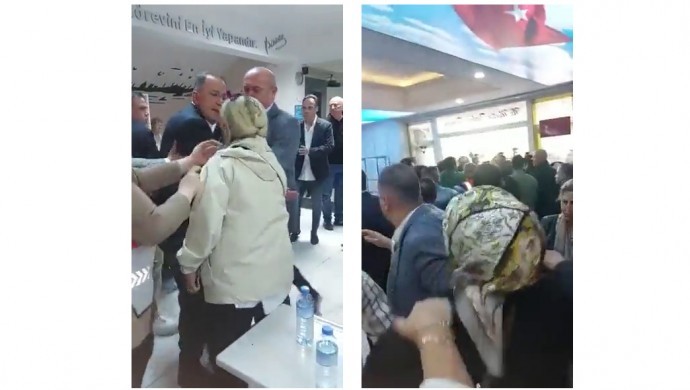AKP’lilerden CHP’li belediye başkanına saldırı