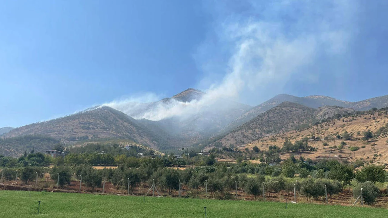Maraş’ta orman yangını: Havadan ve karadan müdahale sürüyor