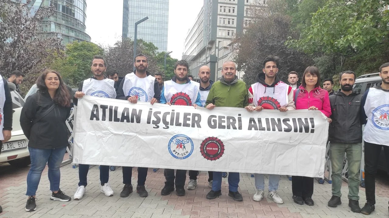 Trendyol işçileri, eyleminin 43’üncü gününde Maslak’ta bir araya geldi: Sırrı Süreyya Önder de destek verdi