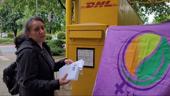 Almanya’daki Kürt kadınları CPT’ye 450 mektup gönderdi