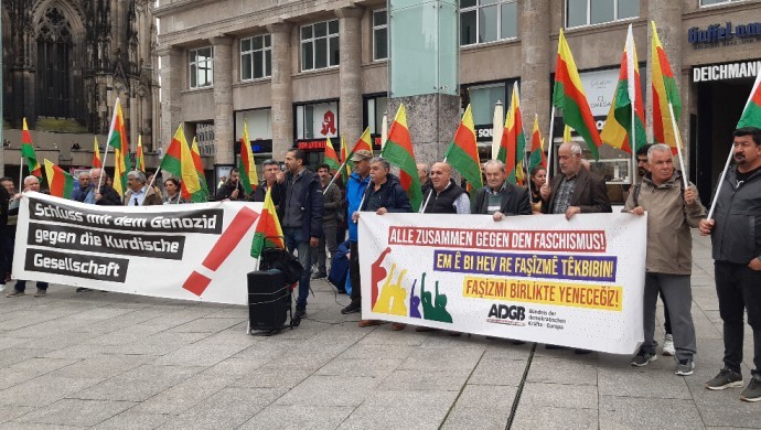 Köln ve Winterthur’da kayyım protestosu