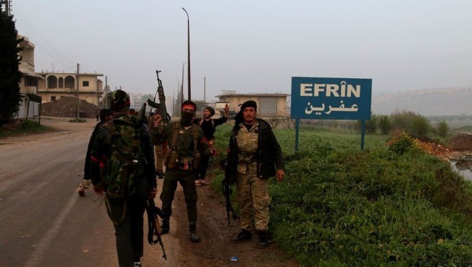 Efrîn’de 4 kişi kaçırıldı