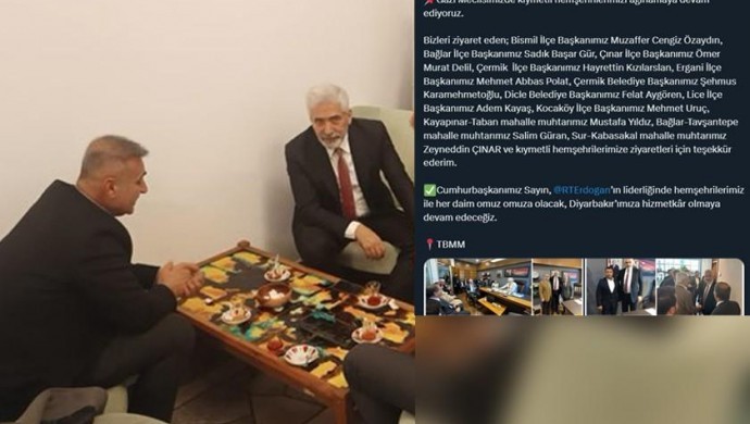 AKP’li Ensarioğlu, katil zanlısı Salim Güran’ı Meclis’te ağırlamış!